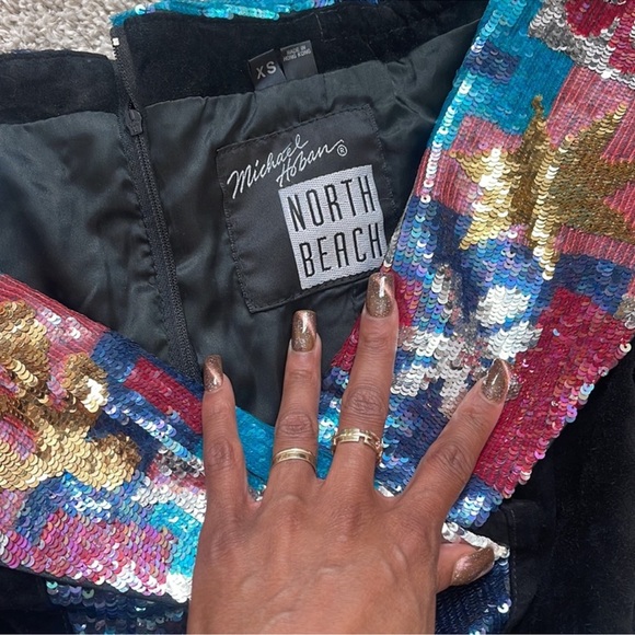 Michael Hoban North Beach
Suede & Sequin Dress Size XS - Picture 13 of 16